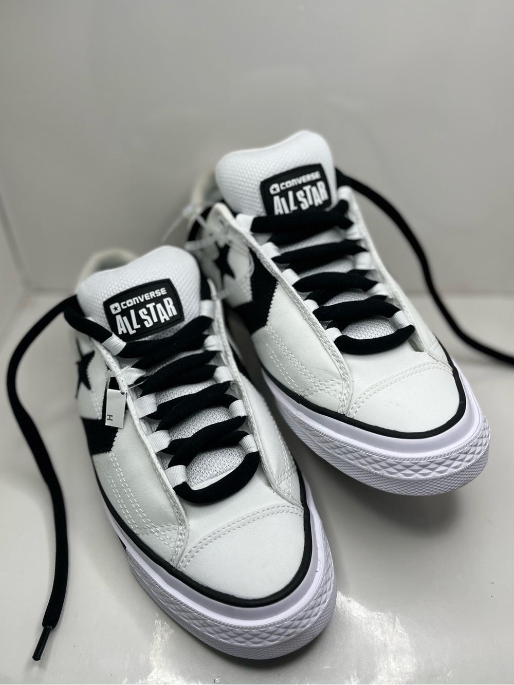 Converse Star Player 76 Puff Low White Black Mens 9 Womens 10.5 Sneaker A14721C - Picture 8 of 9
